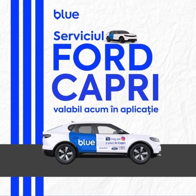 Categoria Ford Capri – acum în aplicația Blue! 🚙 🏝️